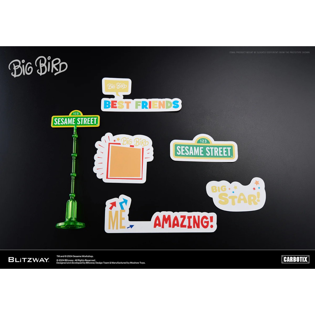 Blitzway Carbotix - Sesamstraße BIG BIRD