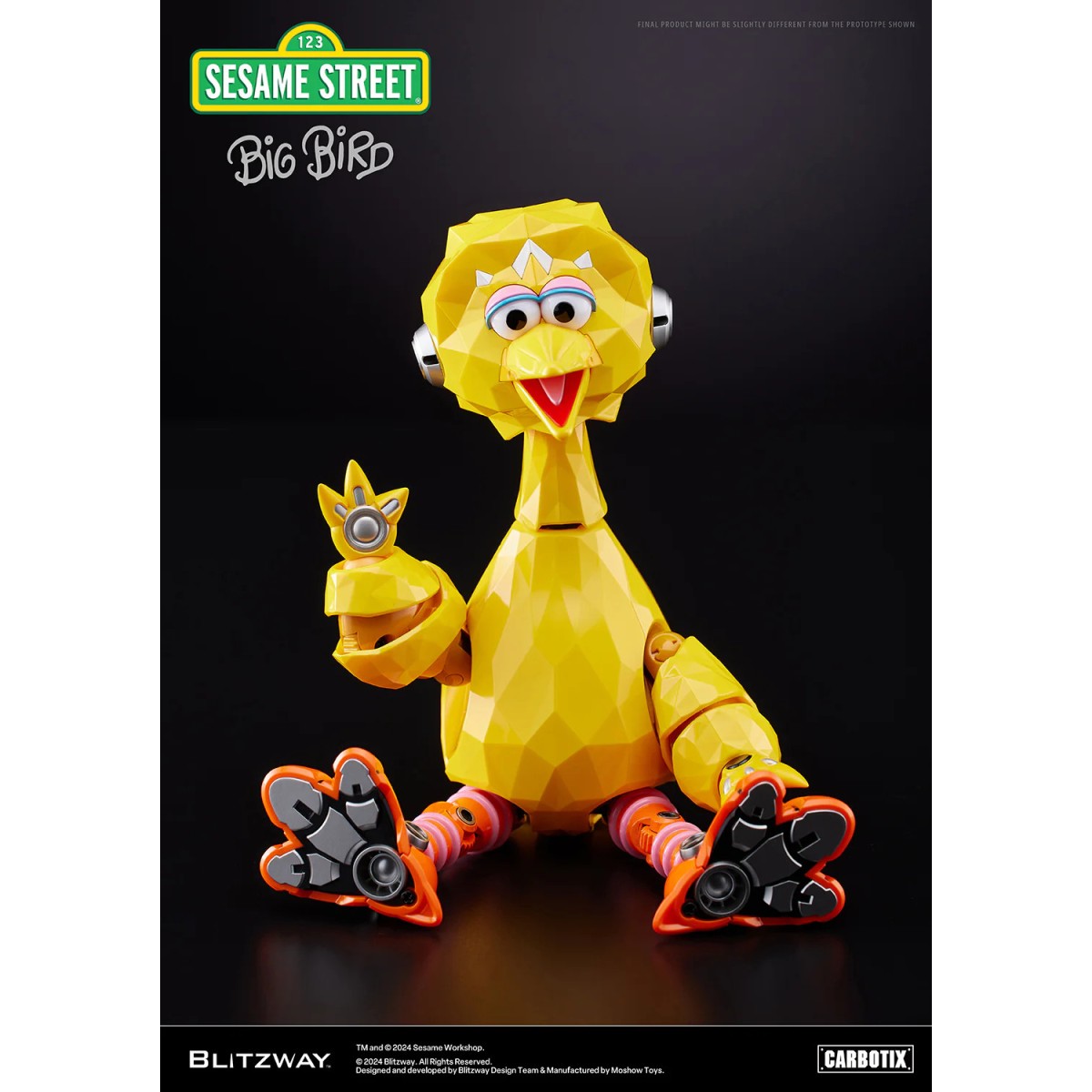 Blitzway Carbotix - Sesamstraße BIG BIRD