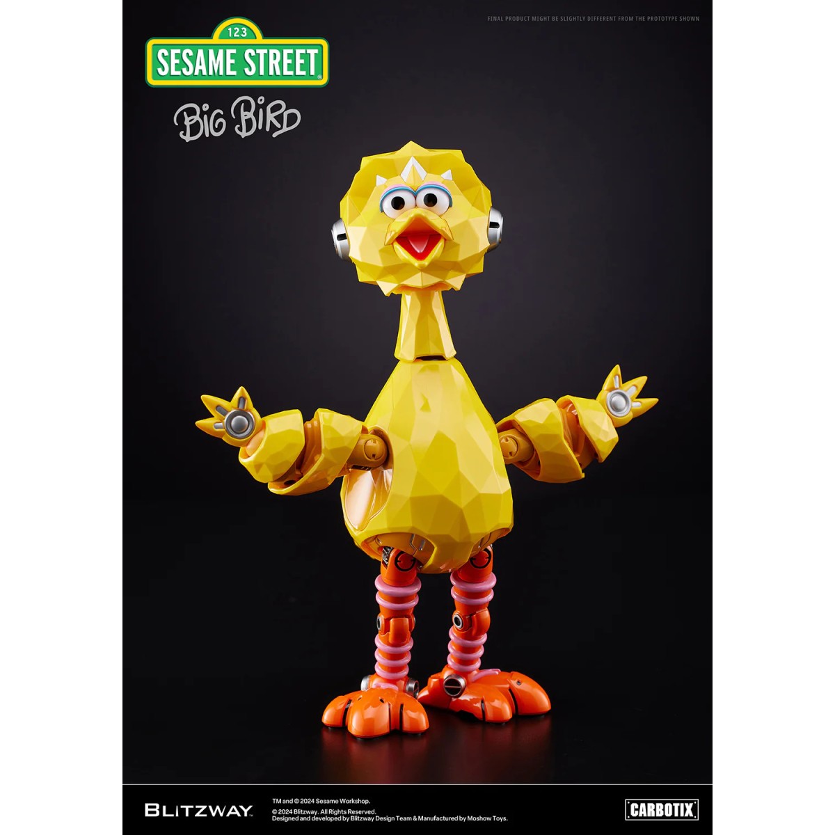 Blitzway Carbotix - Sesamstraße BIG BIRD