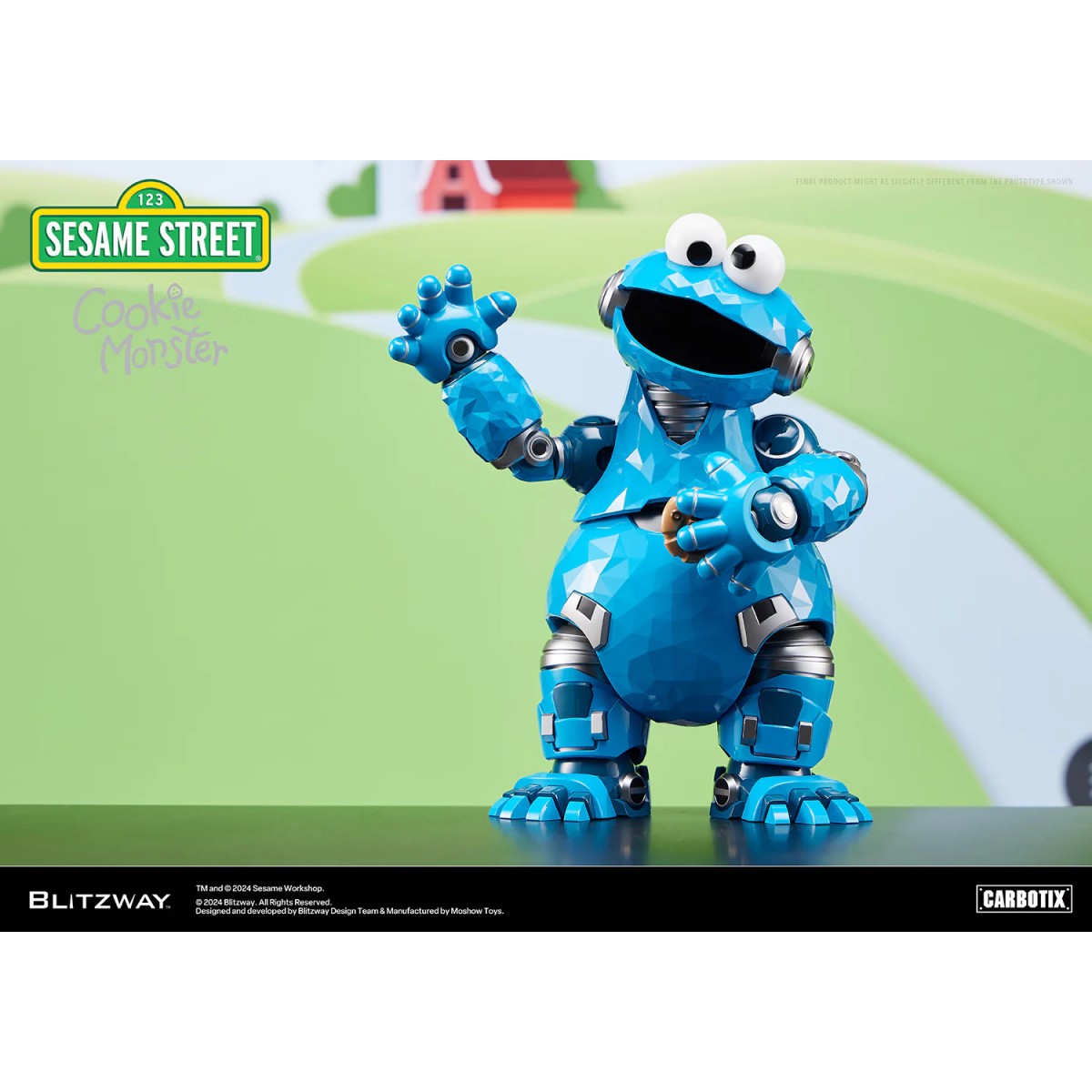 Blitzway Carbotix - Sesamstraße COOKIE MONSTER