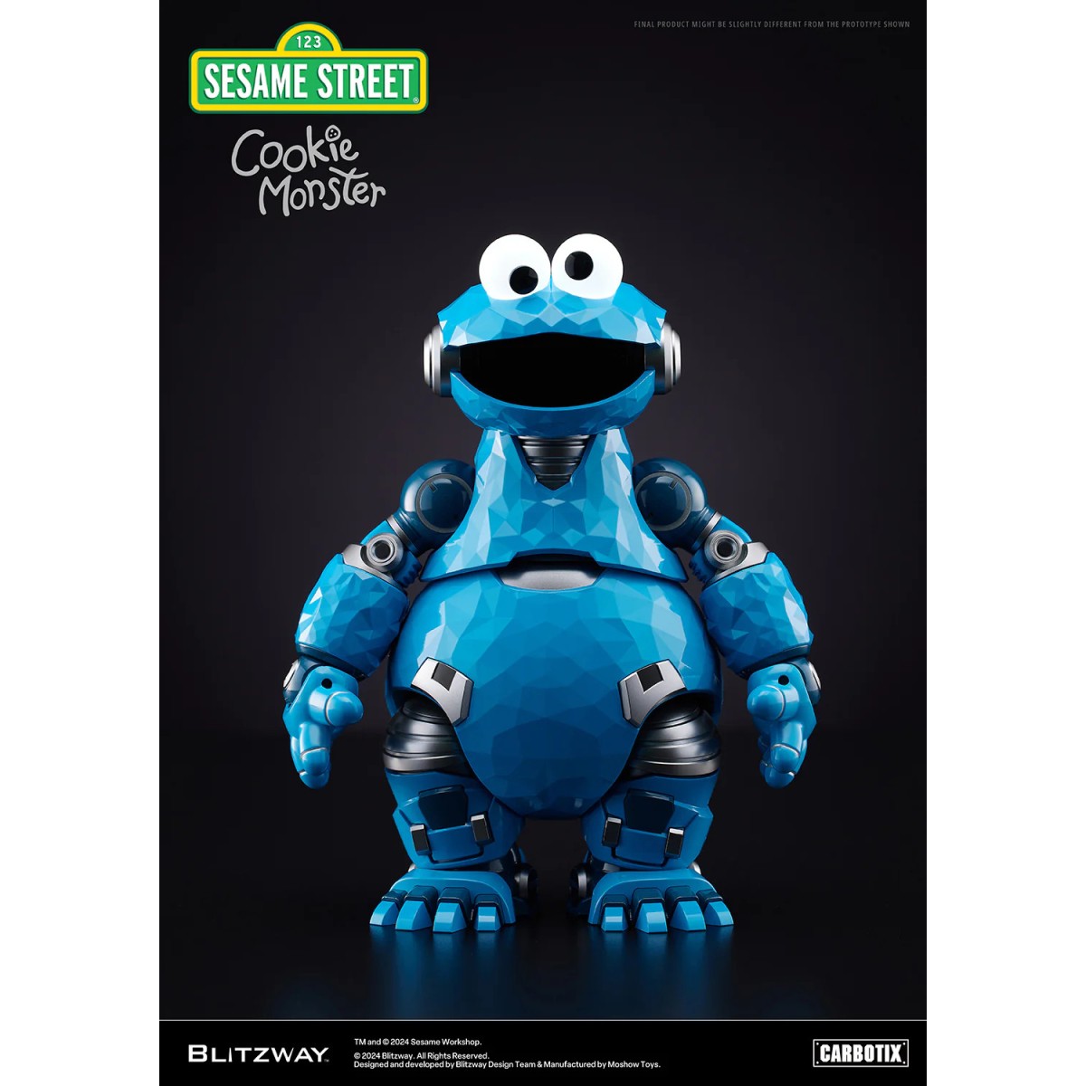 Blitzway Carbotix - Sesamstraße COOKIE MONSTER