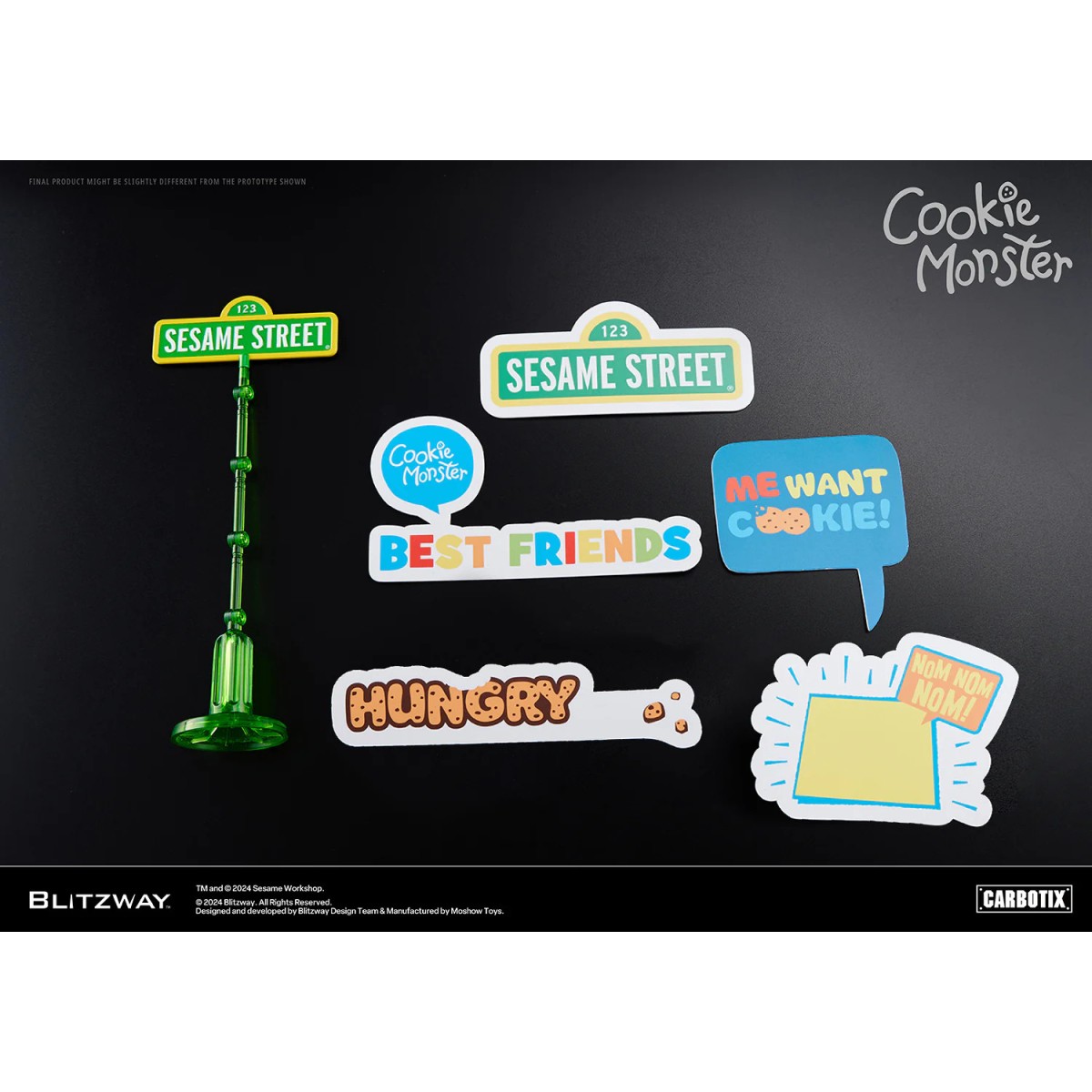 Blitzway Carbotix - Sesamstraße COOKIE MONSTER