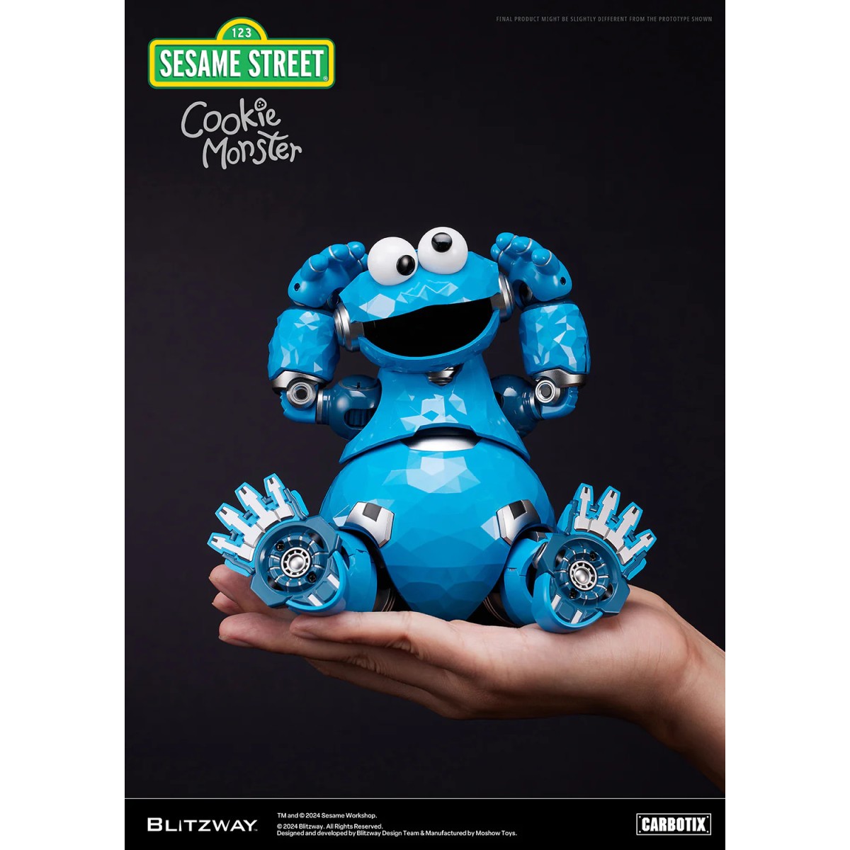Blitzway Carbotix - Sesamstraße COOKIE MONSTER
