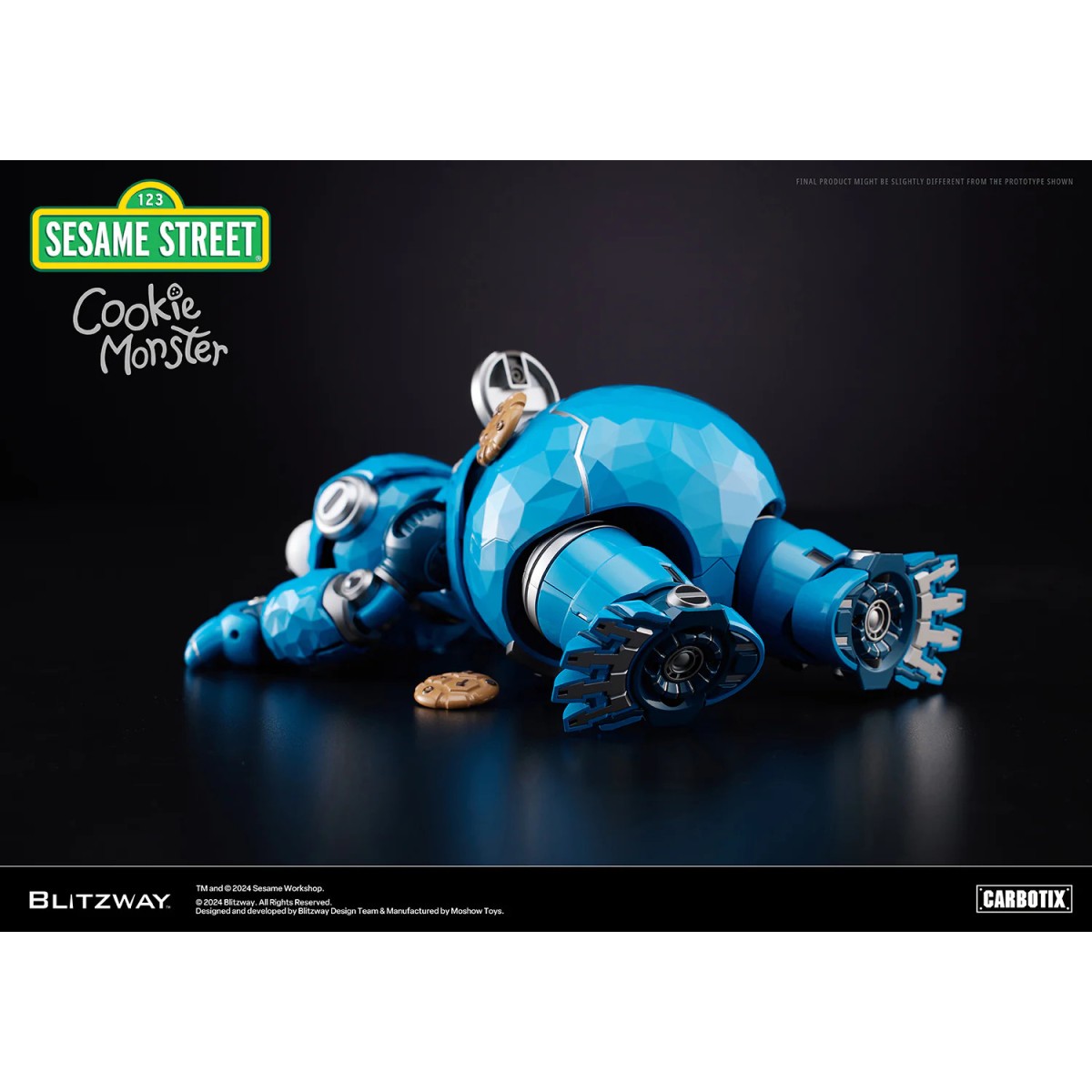 Blitzway Carbotix - Sesamstraße COOKIE MONSTER