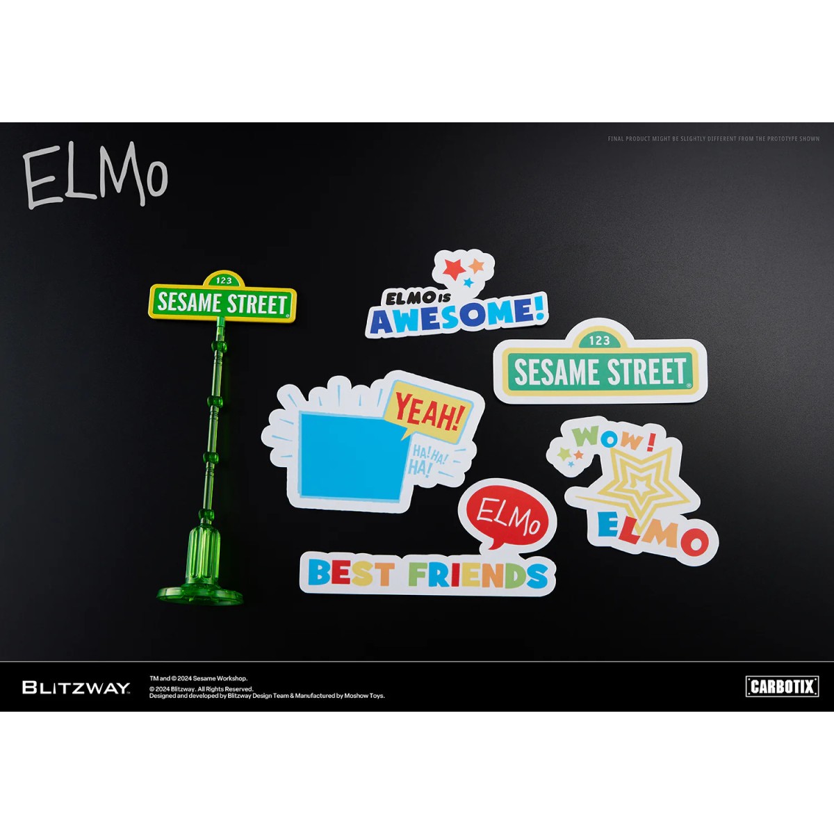 Blitzway Carbotix - Sesamstraße ELMO