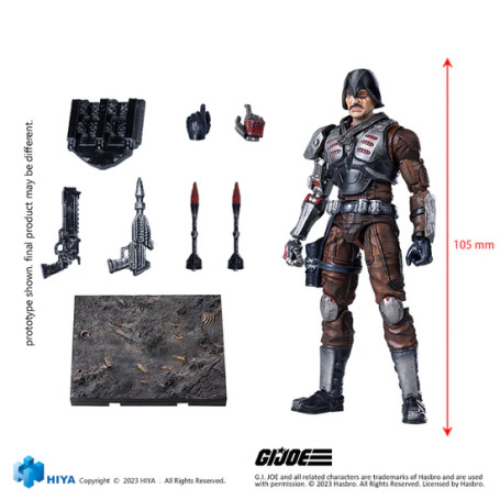 HIYA TOYS - Exquisite Mini Series 1/18 - G.I.Joe - Major Bludd