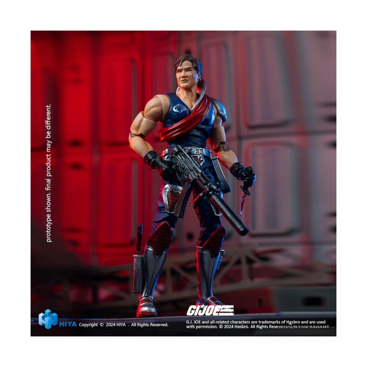 HIYA TOYS - Exquisite Mini Series 1/18 - G.I.Joe - Xamot Paoli