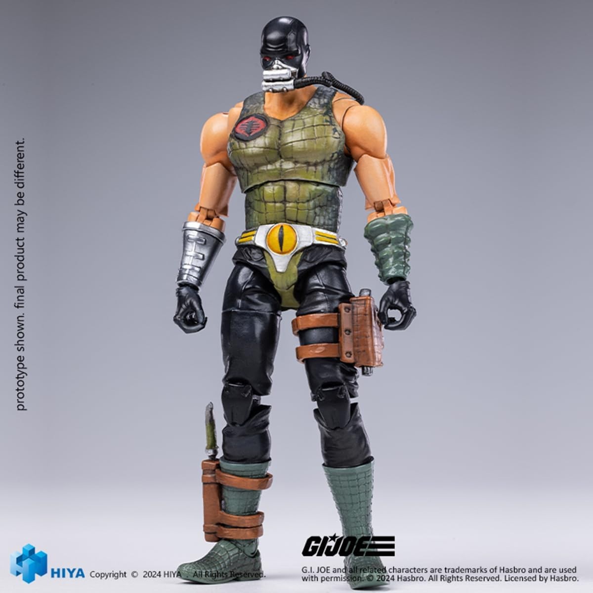 HIYA TOYS - Exquisite Mini Series 1/18 - G.I.Joe - Croc Master & Fiona