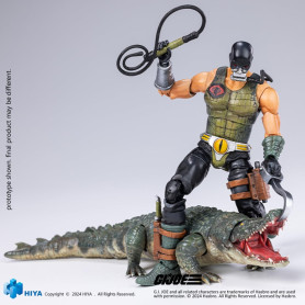 HIYA TOYS - Exquisite Mini Series 1/18 - G.I.Joe - Croc Master & Fiona