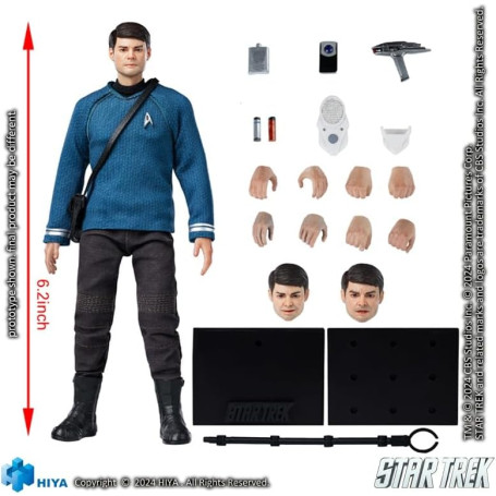 HIYA TOYS - Exquisite Super Series 1/12 - Star Trek (2009) McCoy