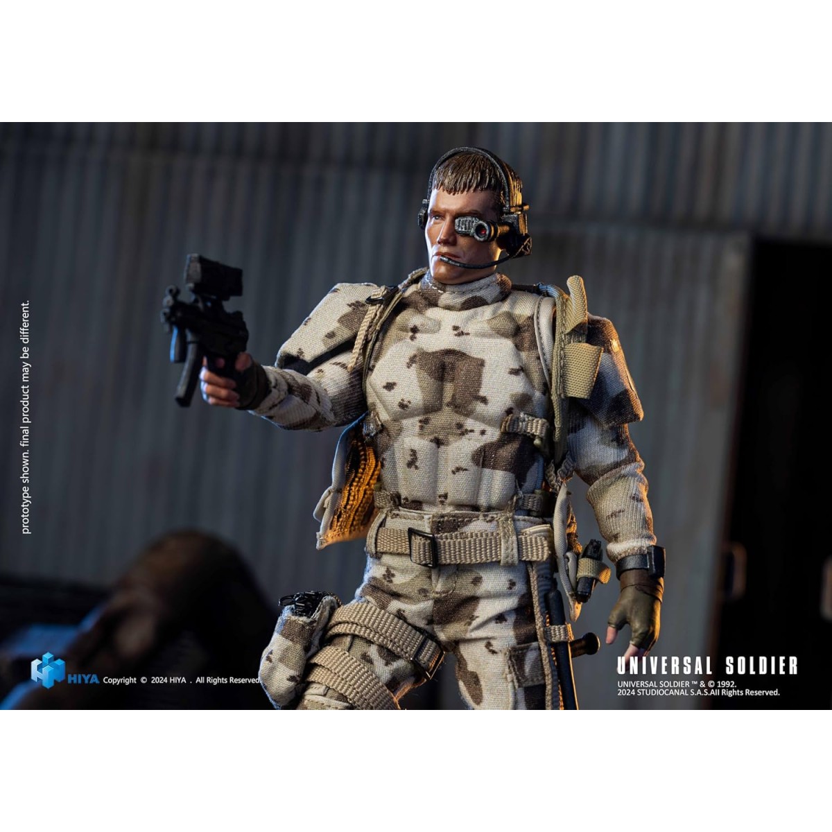 HIYA TOYS - Exquisite Super Series 1/12 - Universal Soldier (1992) Andrew Scott
