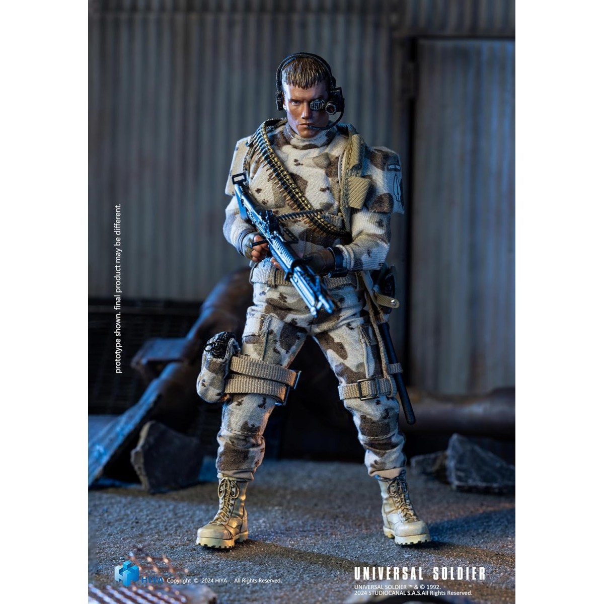 HIYA TOYS - Exquisite Super Series 1/12 - Universal Soldier (1992) Andrew Scott