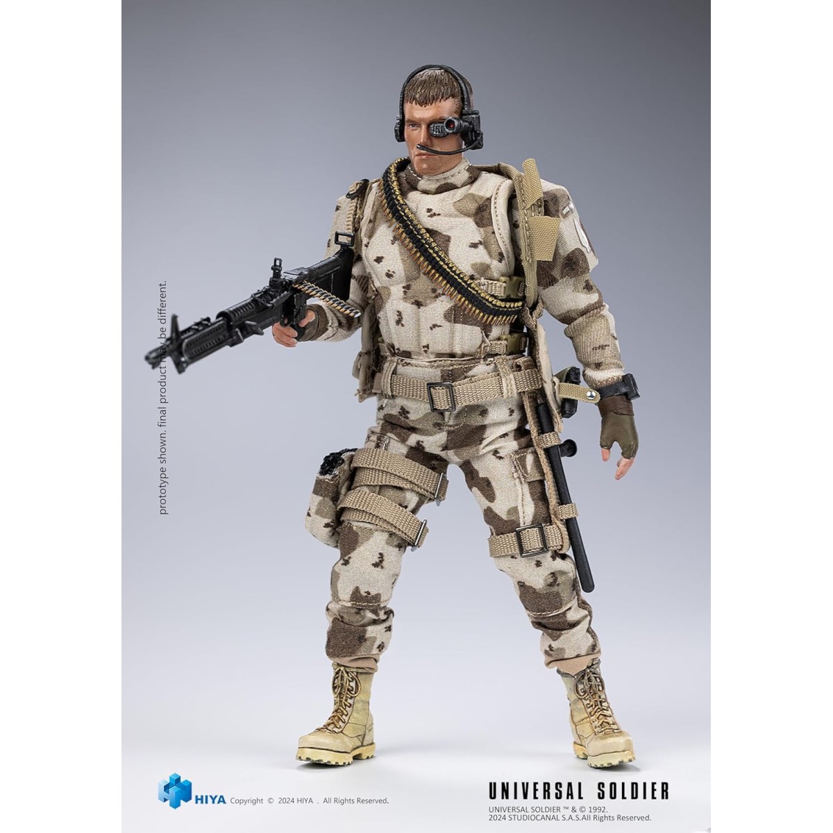 HIYA TOYS - Exquisite Super Series 1/12 - Universal Soldier (1992) Andrew Scott