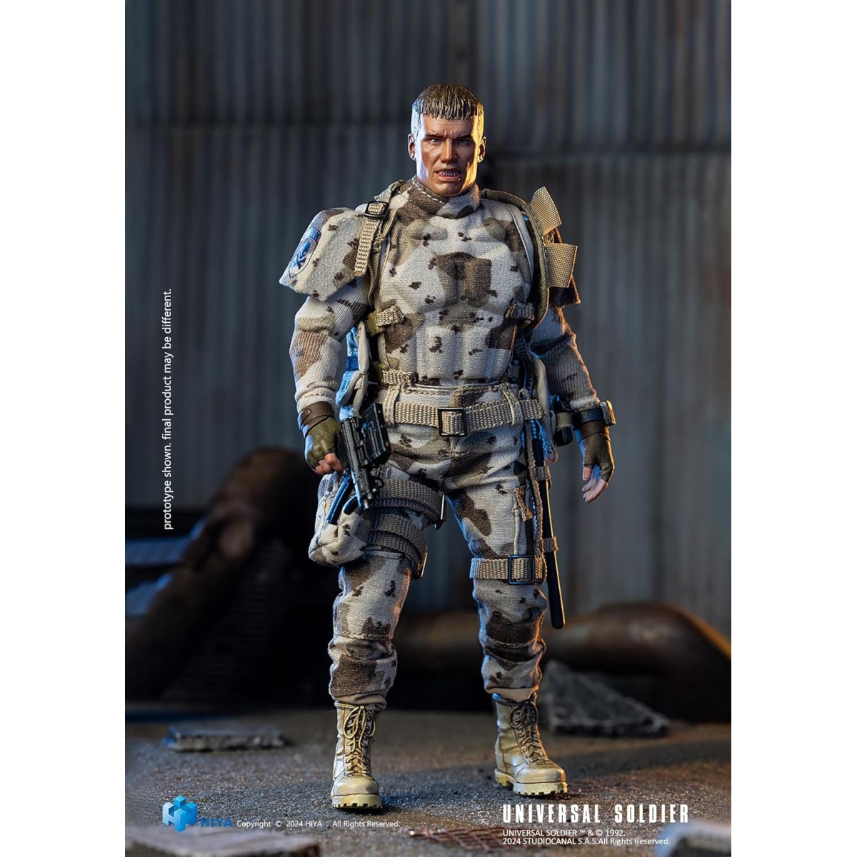 HIYA TOYS - Exquisite Super Series 1/12 - Universal Soldier (1992) Andrew Scott
