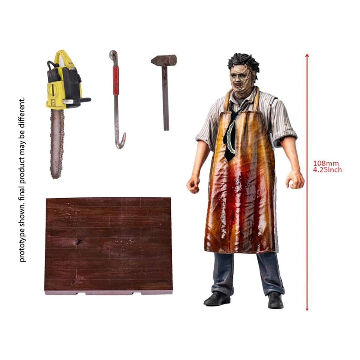 HIYA TOYS - Exquisite Mini Series 1/18 - Leatherface - The Texas Chainsaw Massacre (1974)