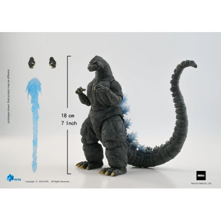 HIYA TOYS - Exquisite Basic Series 1/12 - Godzilla vs King Ghidorah (1991) Heat Ray Hokkaido Version