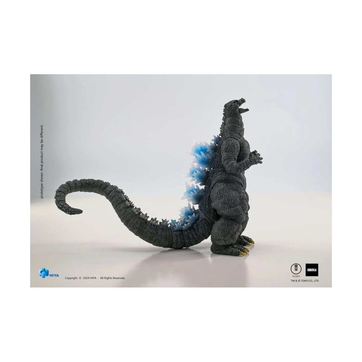 HIYA TOYS - Exquisite Basic Series 1/12 - Godzilla vs King Ghidorah (1991) Heat Ray Hokkaido Version