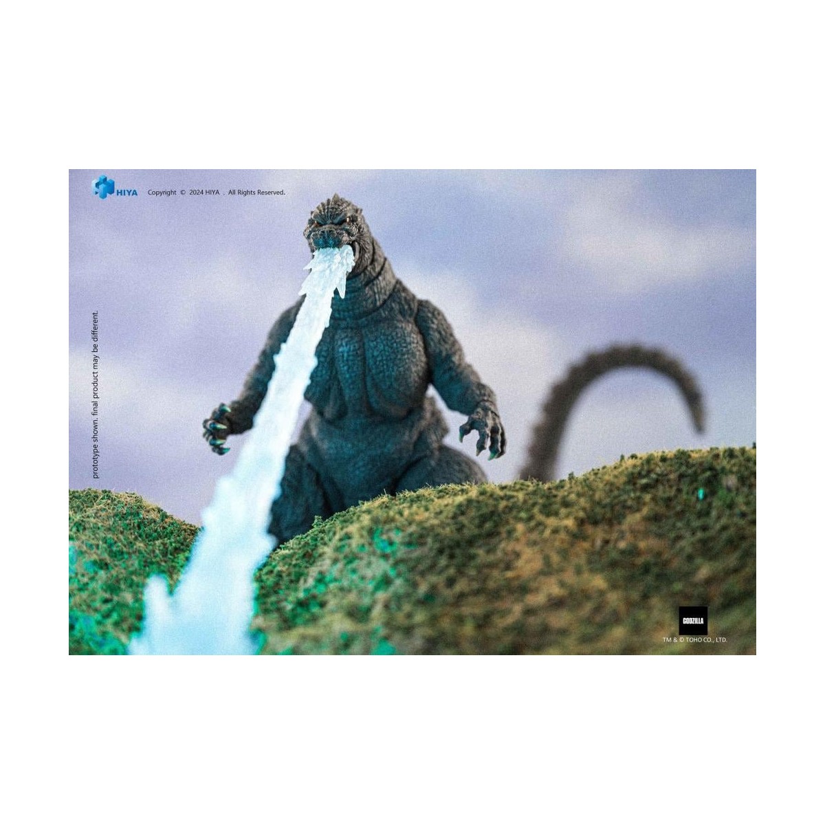 HIYA TOYS - Exquisite Basic Series 1/12 - Godzilla vs King Ghidorah (1991) Heat Ray Hokkaido Version