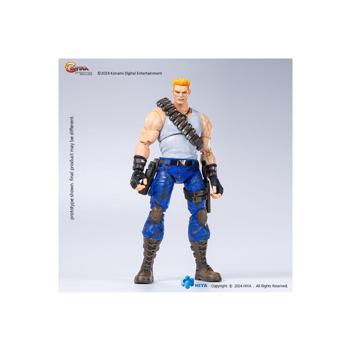 HIYA TOYS - Exquisite Basic Series 1/12 - CONTRA OPERATION GALUGA Bill Rizer