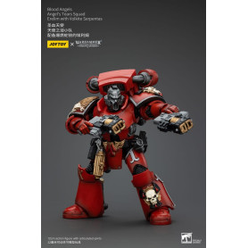 JoyToy Space Marines - Blood Angels - Angel's Tears Squad - Erelim with Volkite Serpentas 1/18