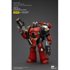 JoyToy Space Marines - Blood Angels - Angel's Tears Squad - Arch-Erelim with Volkite Serpentas 1/18