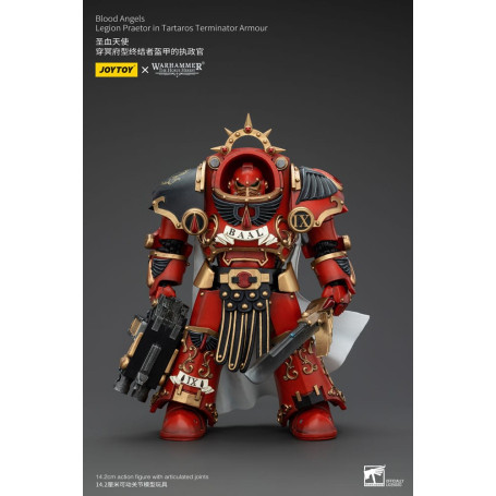 Joytoy - Warhammer - Blood Angels - Legion Praetor in Tartaros Terminator Armour - The Horus Heresy