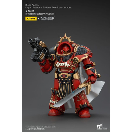 Joytoy - Warhammer - Blood Angels - Legion Praetor in Tartaros Terminator Armour - The Horus Heresy
