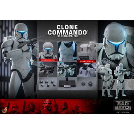 Hot Toys Star Wars - Clone Commando - The Bad Batch 1/6
