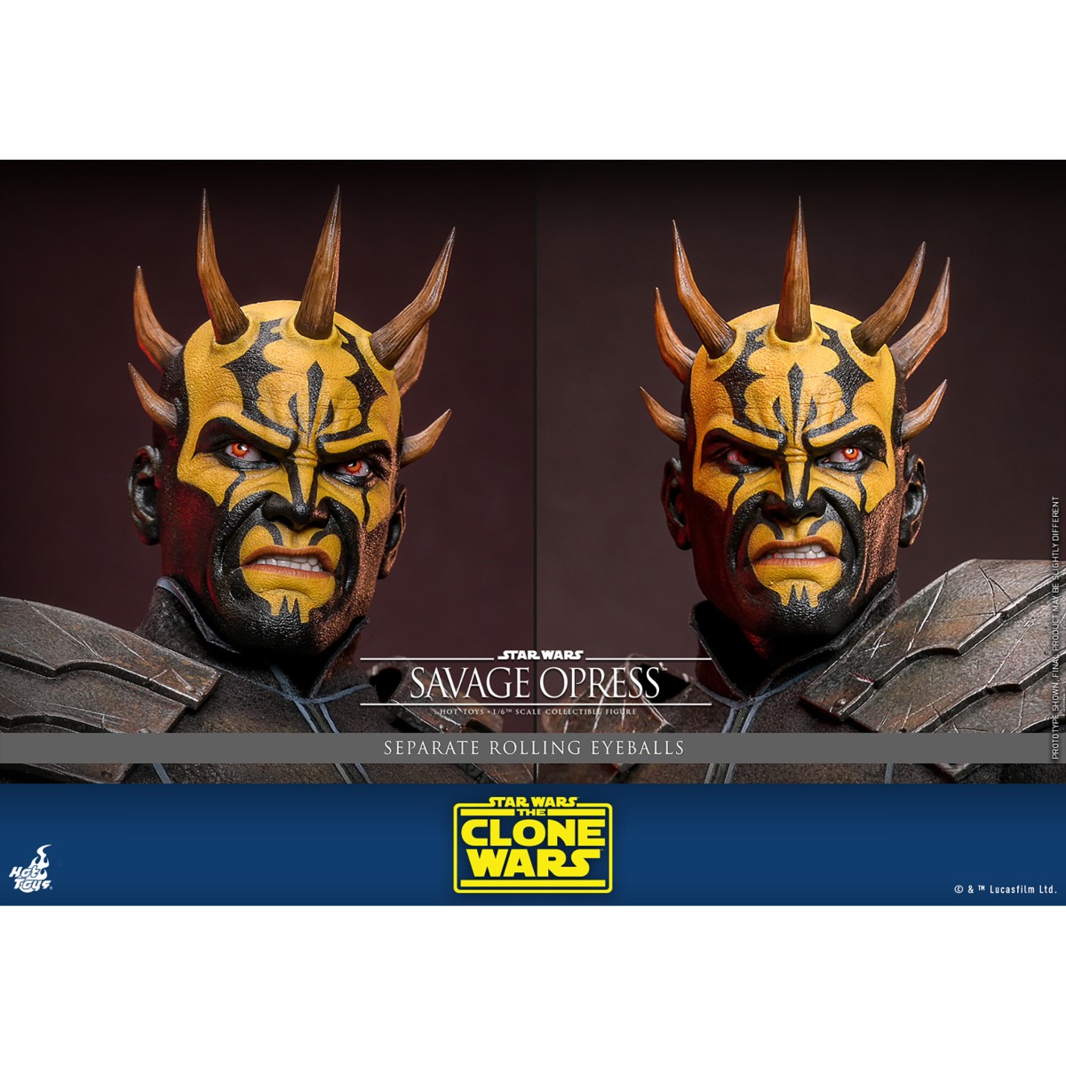 Hot Toys Star Wars - Savage Opress 1/6 - The Clone War