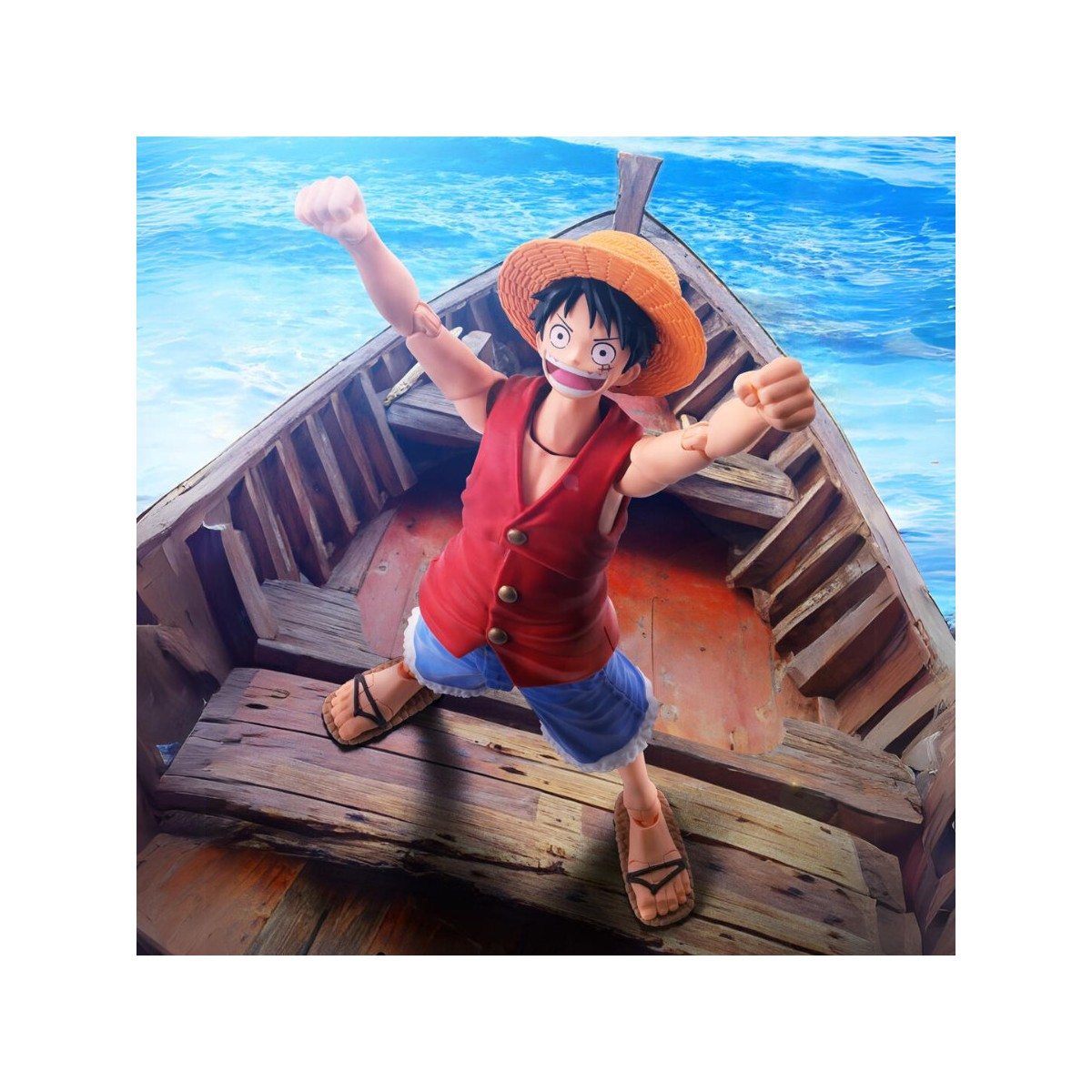 Tamashii Bandai One Piece - Monkey.D.Luffy Romance Dawn - S.H. Figuarts SHF