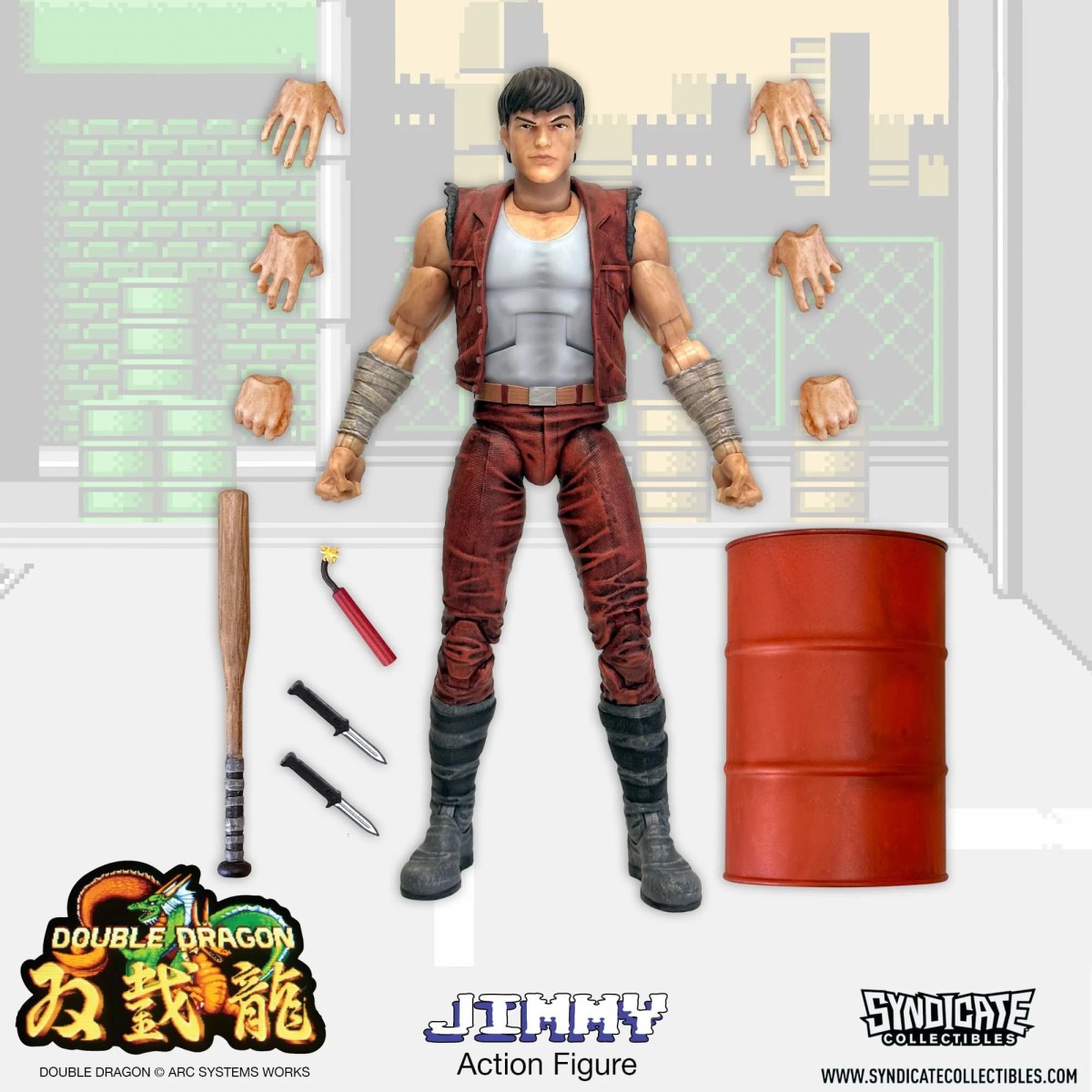 Syndicate Collectibles - Jimmy Lee - Double Dragon 1/12