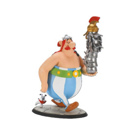Plastoy Statuette pvc - Obelix "Stapel von Helmen"