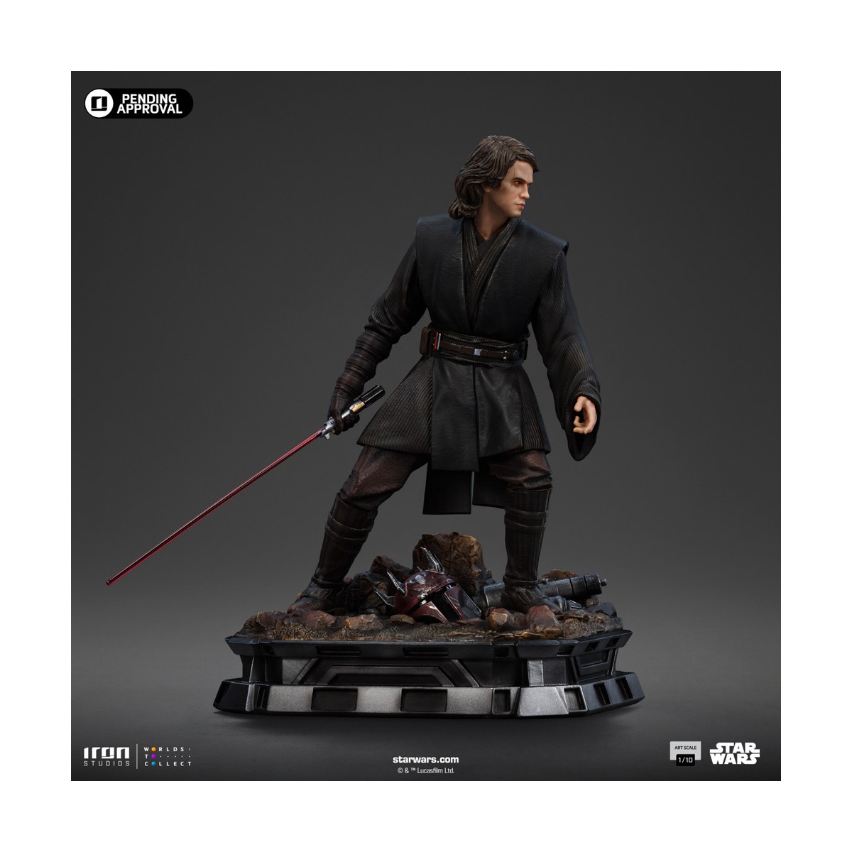 Iron Studios Star Wars - Anakin Skywalker Jedi Knight Version - BDS Art Scale 1/10 - Ahsoka