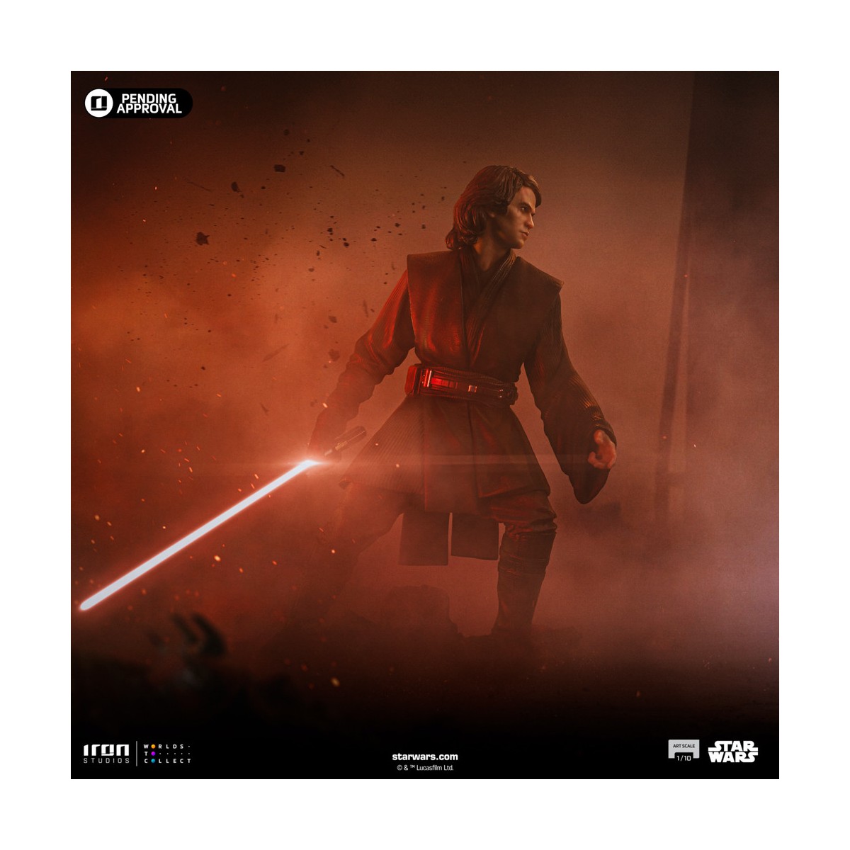 Iron Studios Star Wars - Anakin Skywalker Jedi Knight Version - BDS Art Scale 1/10 - Ahsoka