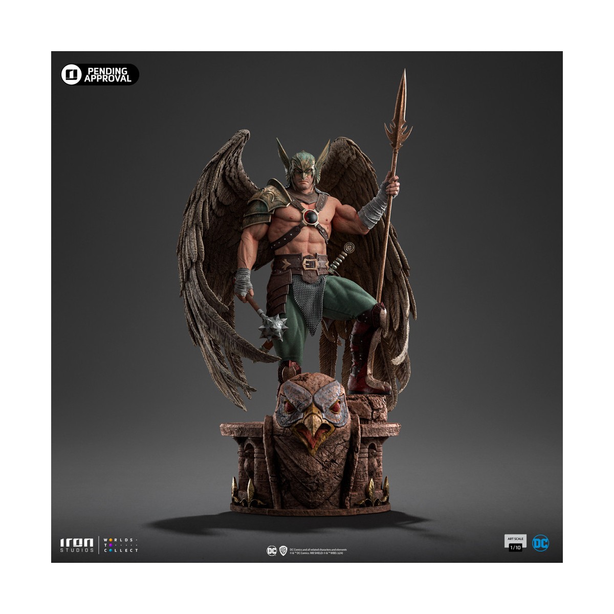 Iron Studios DC Comics - Hawkman 10th Anniversary BDS Arts Scale 1/10