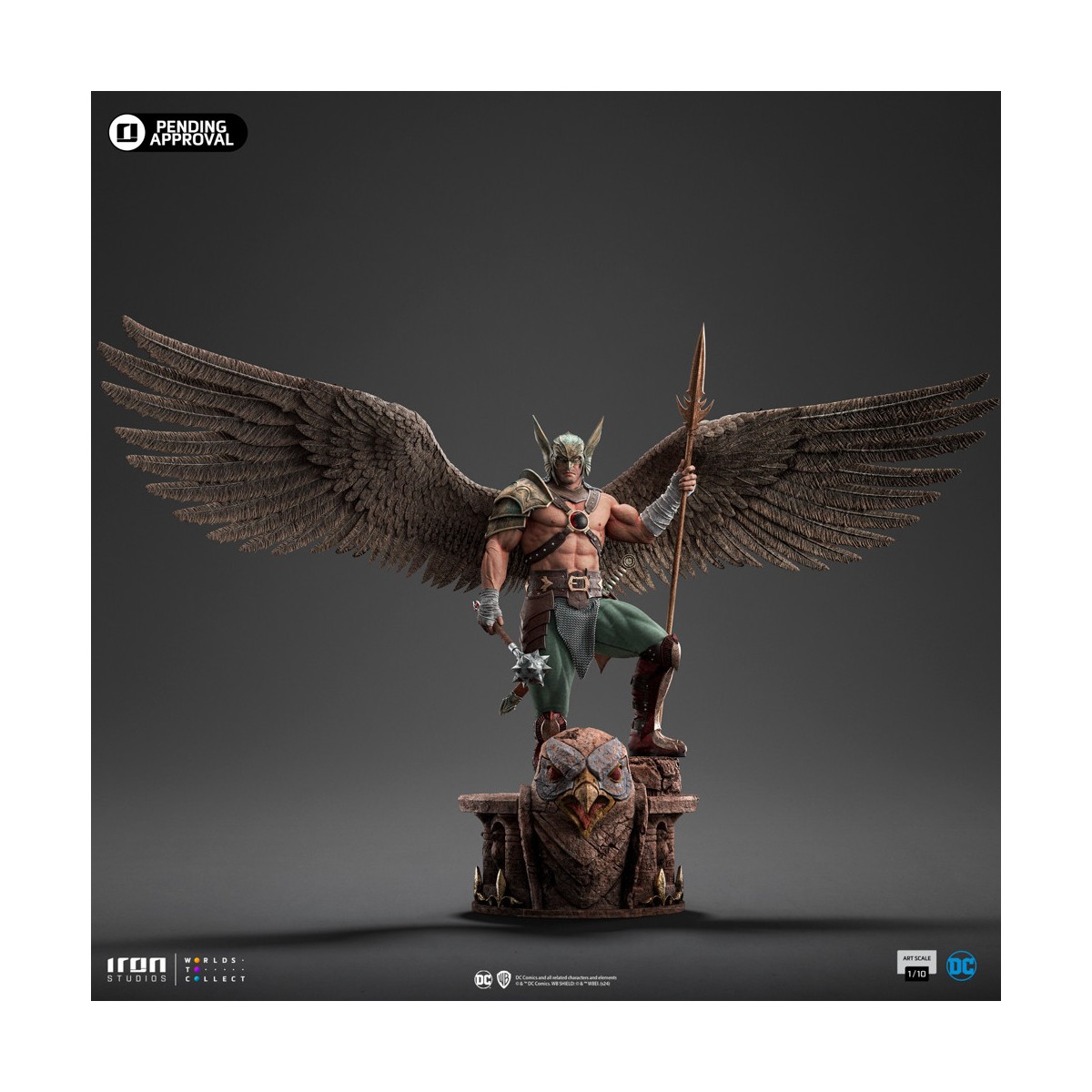Iron Studios DC Comics - Hawkman 10th Anniversary BDS Arts Scale 1/10