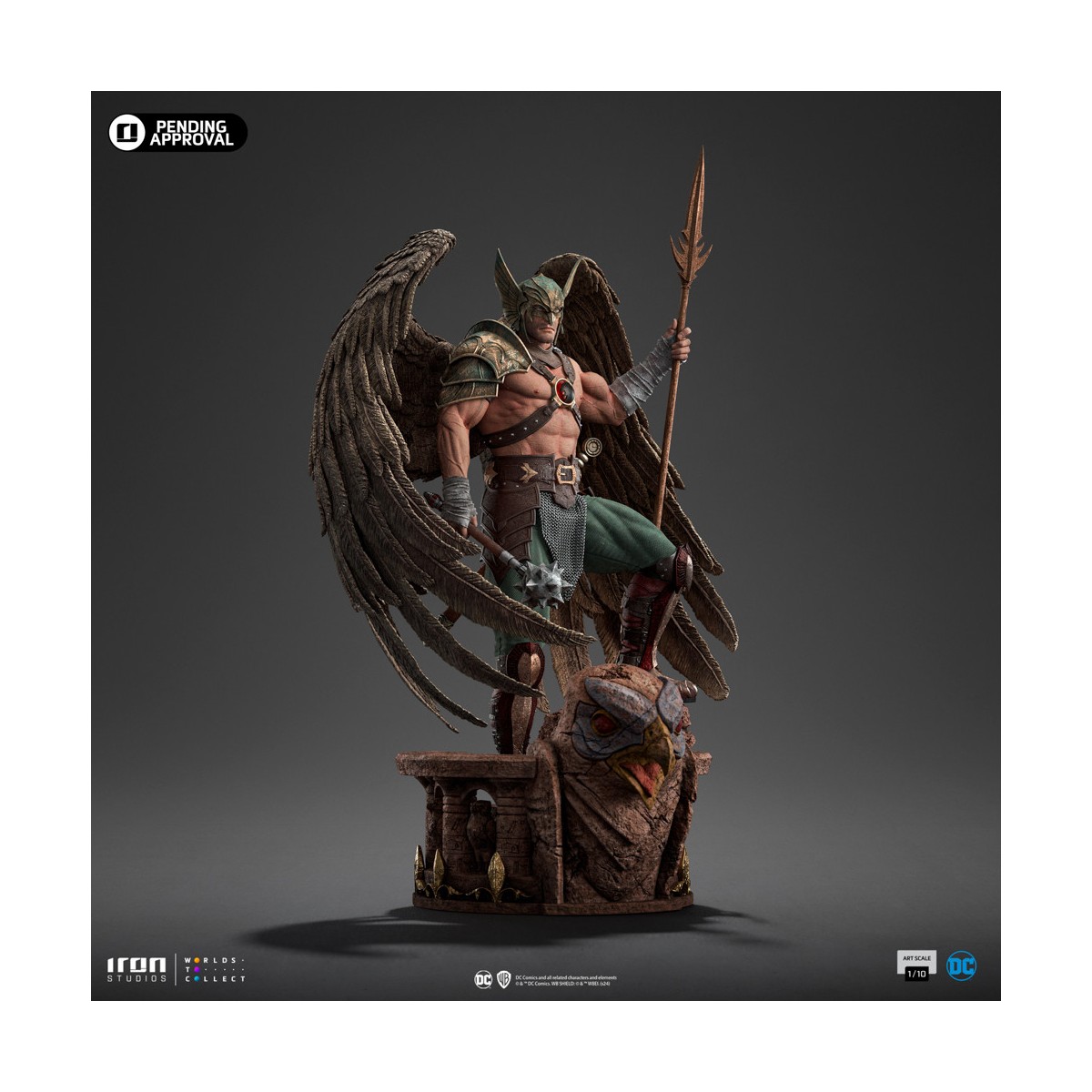 Iron Studios DC Comics - Hawkman 10th Anniversary BDS Arts Scale 1/10