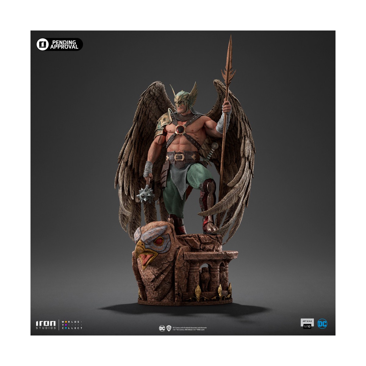 Iron Studios DC Comics - Hawkman 10th Anniversary BDS Arts Scale 1/10