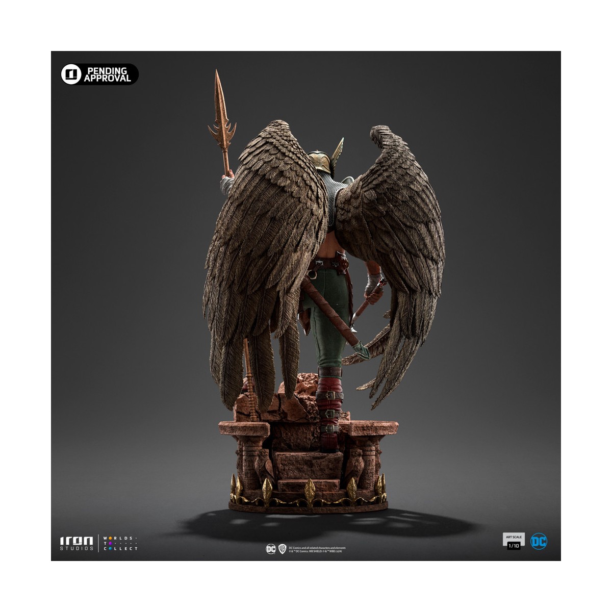 Iron Studios DC Comics - Hawkman 10th Anniversary BDS Arts Scale 1/10