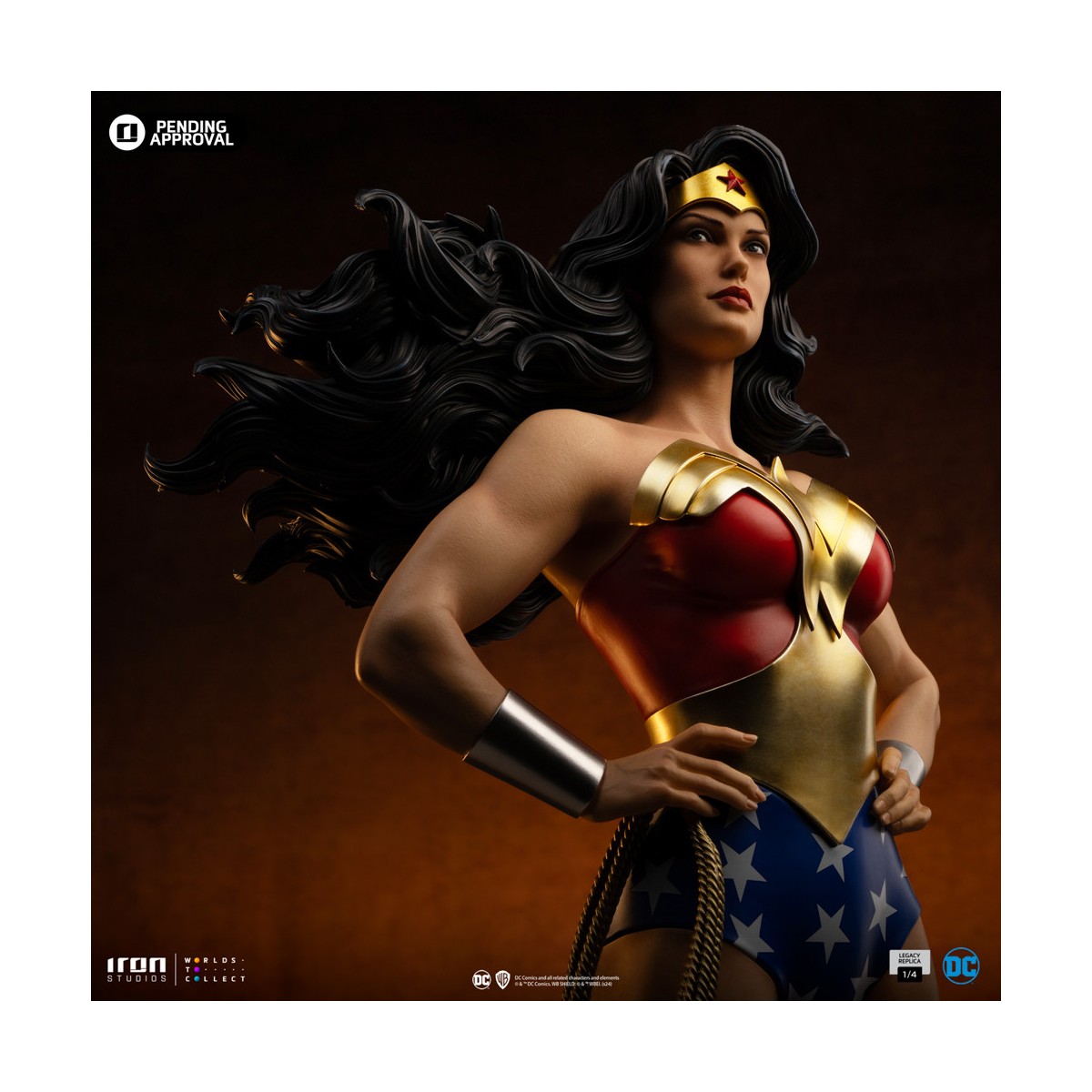 Iron Studios DC Comics - WONDER WOMAN DC TRINITY - Legacy Replica 1/4