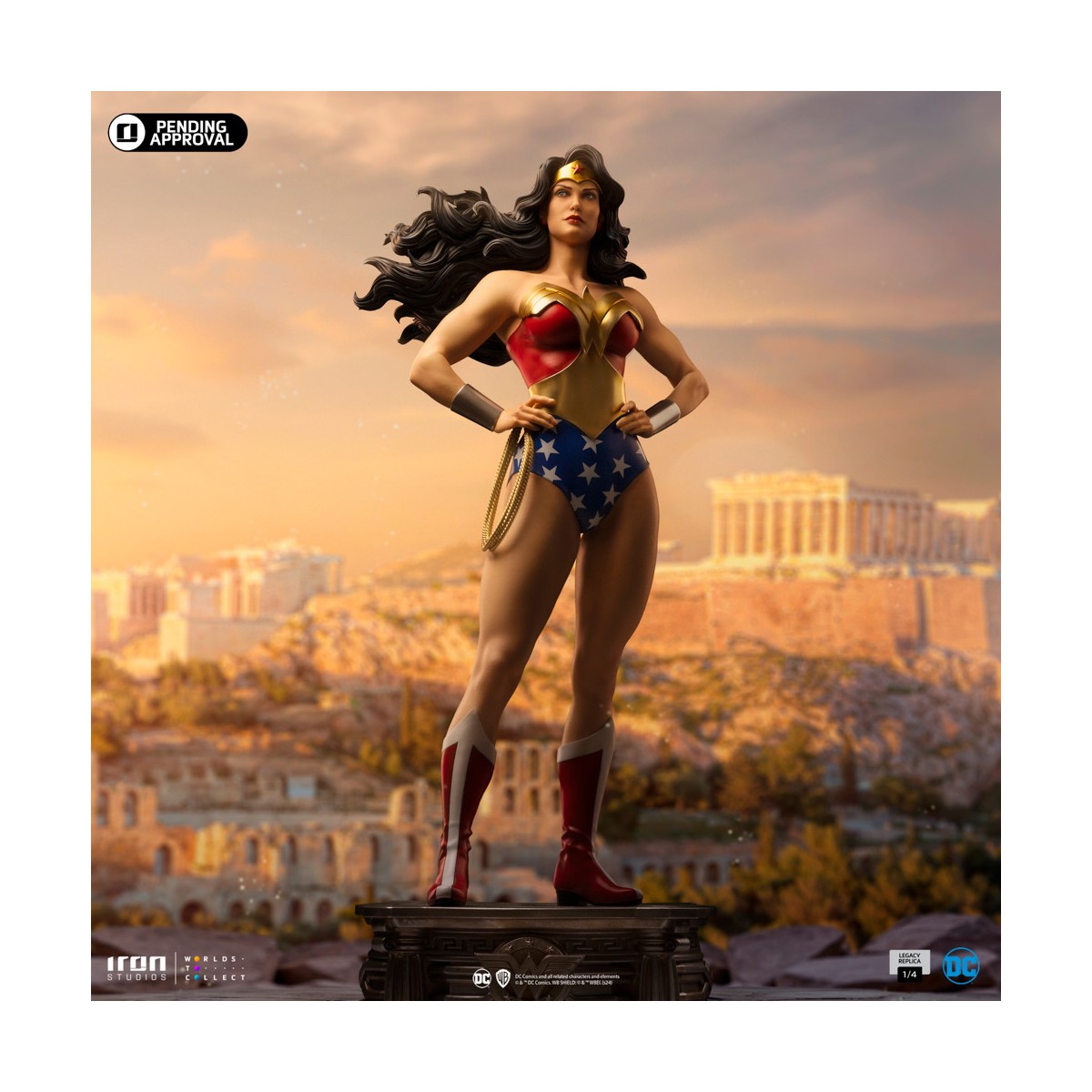 Iron Studios DC Comics - WONDER WOMAN DC TRINITY - Legacy Replica 1/4