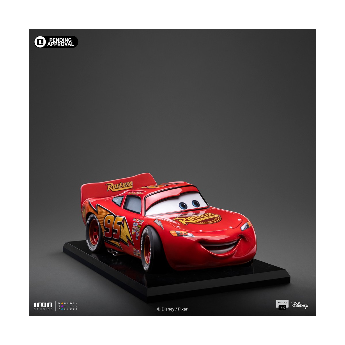 Iron Studios - Disney Pixar - BDS Art Scale Lightning McQueen 1/10 - Cars