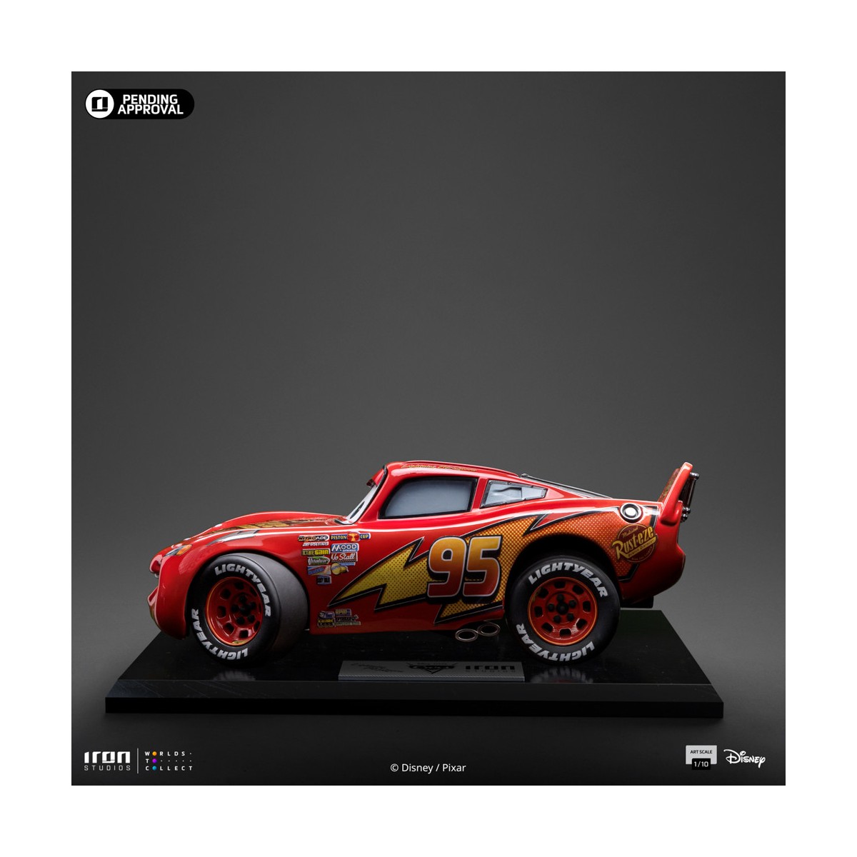 Iron Studios - Disney Pixar - BDS Art Scale Lightning McQueen 1/10 - Cars
