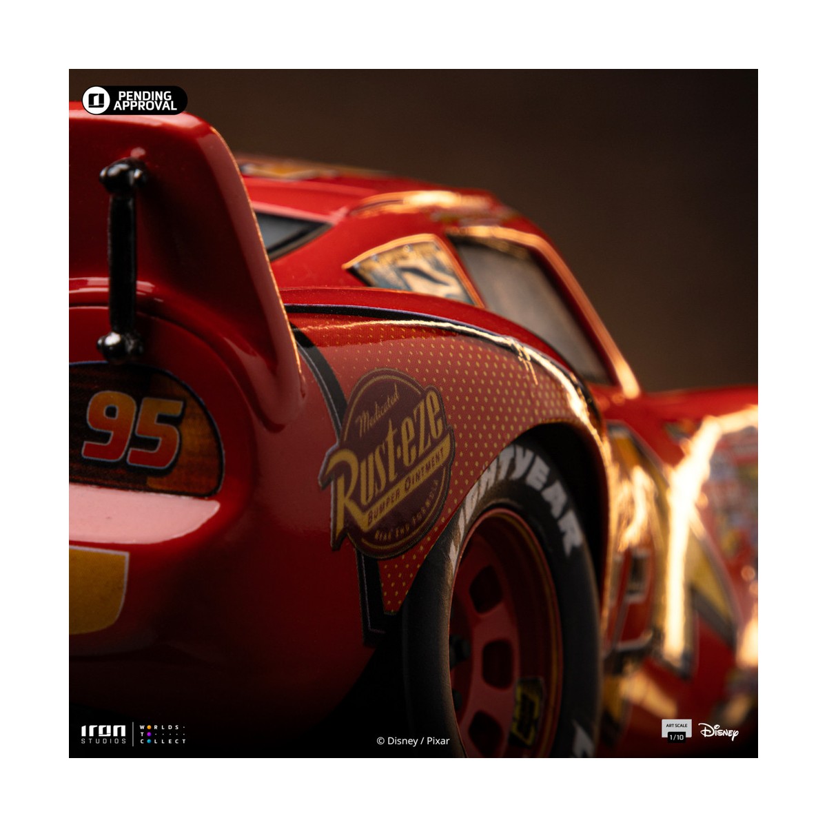 Iron Studios - Disney Pixar - BDS Art Scale Lightning McQueen 1/10 - Cars