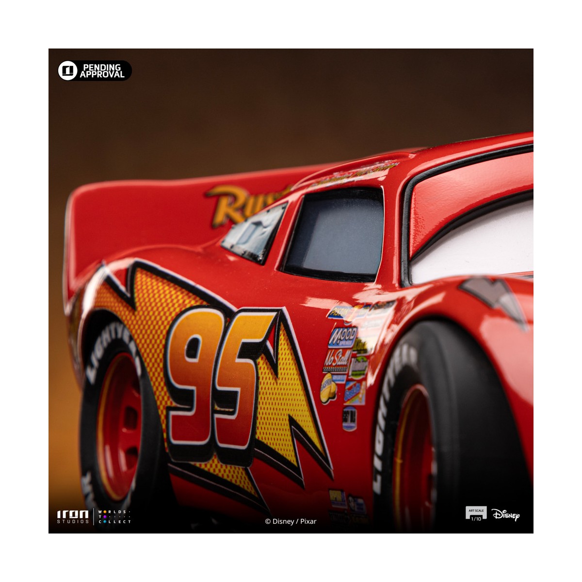 Iron Studios - Disney Pixar - BDS Art Scale Lightning McQueen 1/10 - Cars