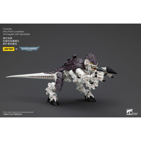 JoyToy Tyranids - Hive Fleet Leviathan Termagant with Spinefists 1/18 - Warhammer 40K