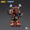 JoyToy Chaos Space Marines - World Eaters Khorne Berzerker with Eviscerator Chainsword 1/18 - Warhammer 40K
