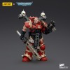 JoyToy Chaos Space Marines - World Eaters Khorne Berzerker with Eviscerator Chainsword 1/18 - Warhammer 40K