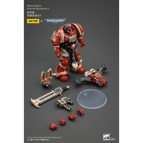 JoyToy Chaos Space Marines - World Eaters Khorne Berzerker 6 - Warhammer 40K