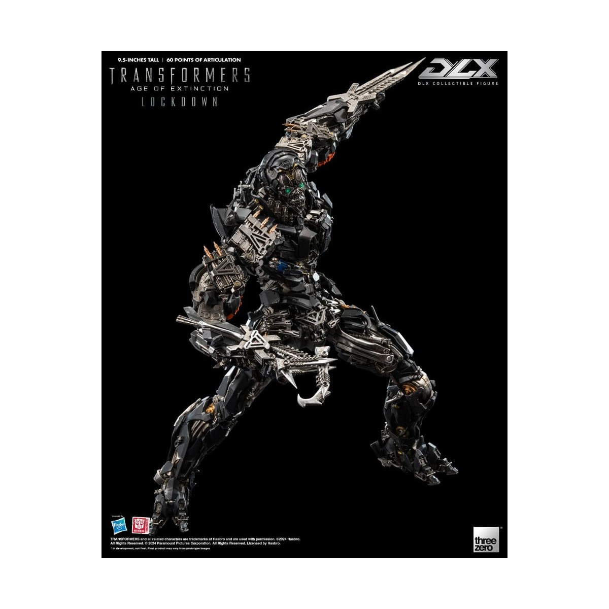Three0 Transformers - DLX LOCKDOWN 1/6 - Transformers: Age of Extinction